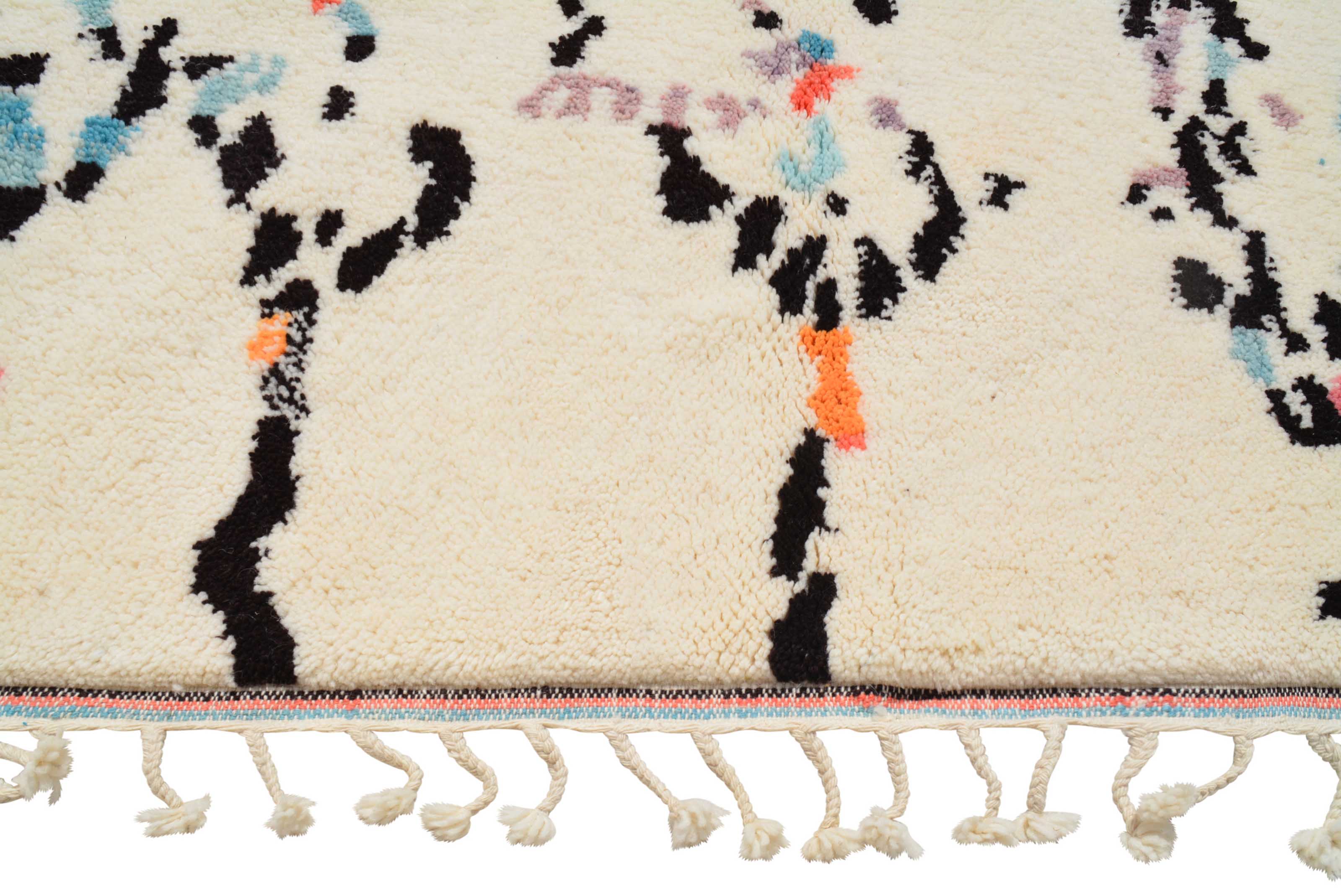 Blake (9'2" x 11'6") - Abstract Multicolor Confetti & Sketch Azilal Rug - Image 3