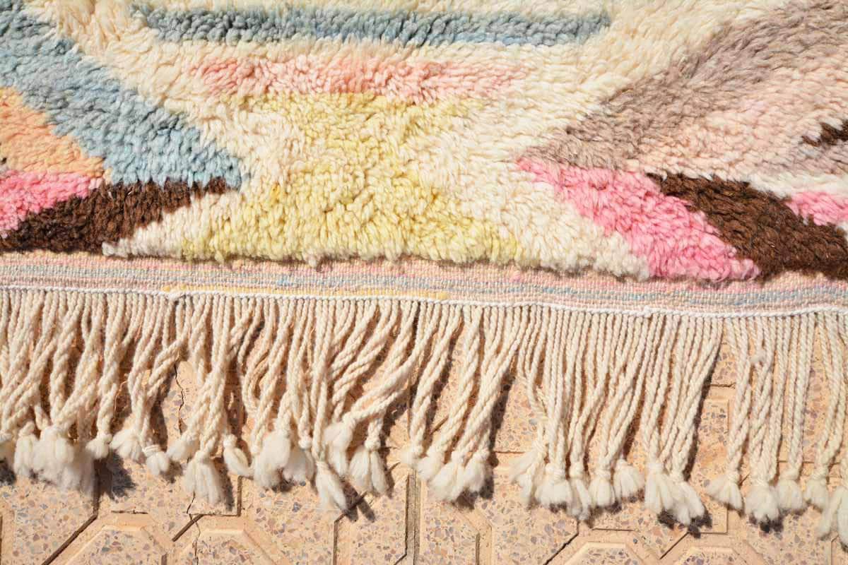 Just Dandy (3'10" x 5'8") - Playful Geometric Azilal Rug - Image 3