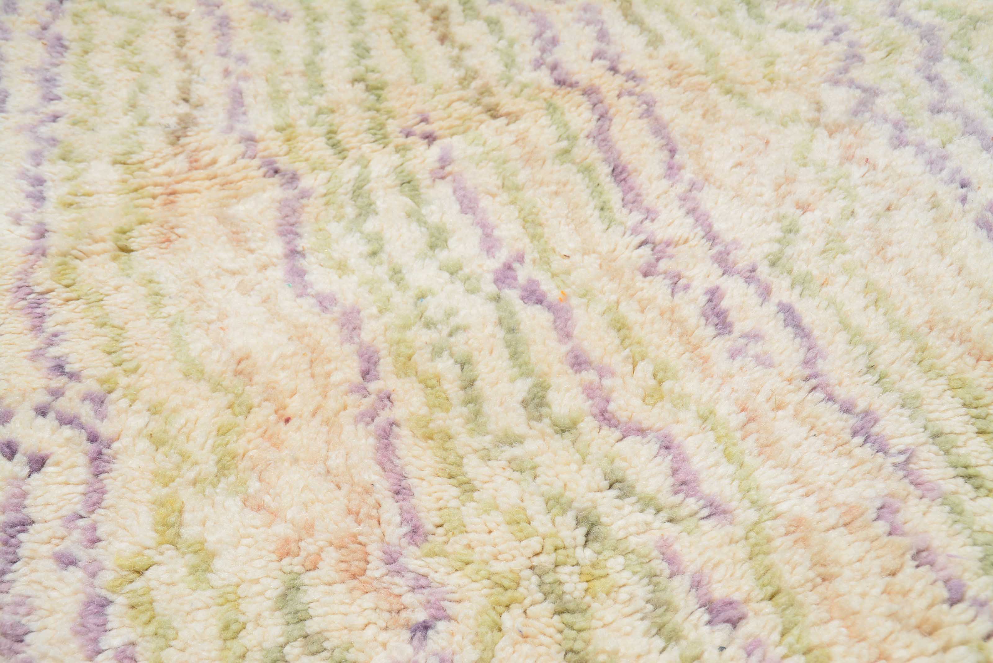 Playful III (4'7" x 5'10") - Artistic Multi-Color Azilal Rug - Image 2